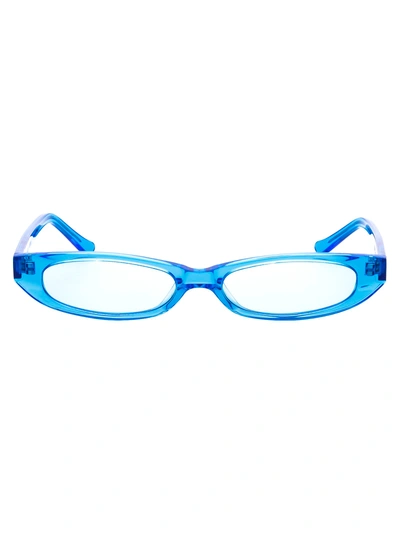 Shop Roberi & Fraud Sunglasses In Blue