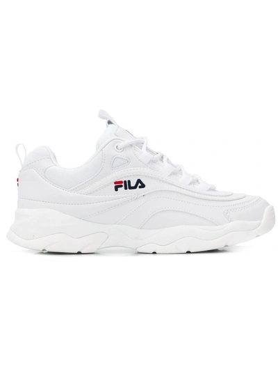 Shop Fila Ray Sneakers - White