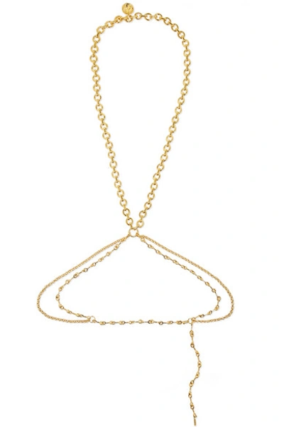 Shop Chloé Gold-tone Body Chain