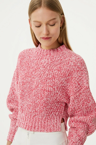Shop Rebecca Minkoff Bowie Sweater In Pink Melange