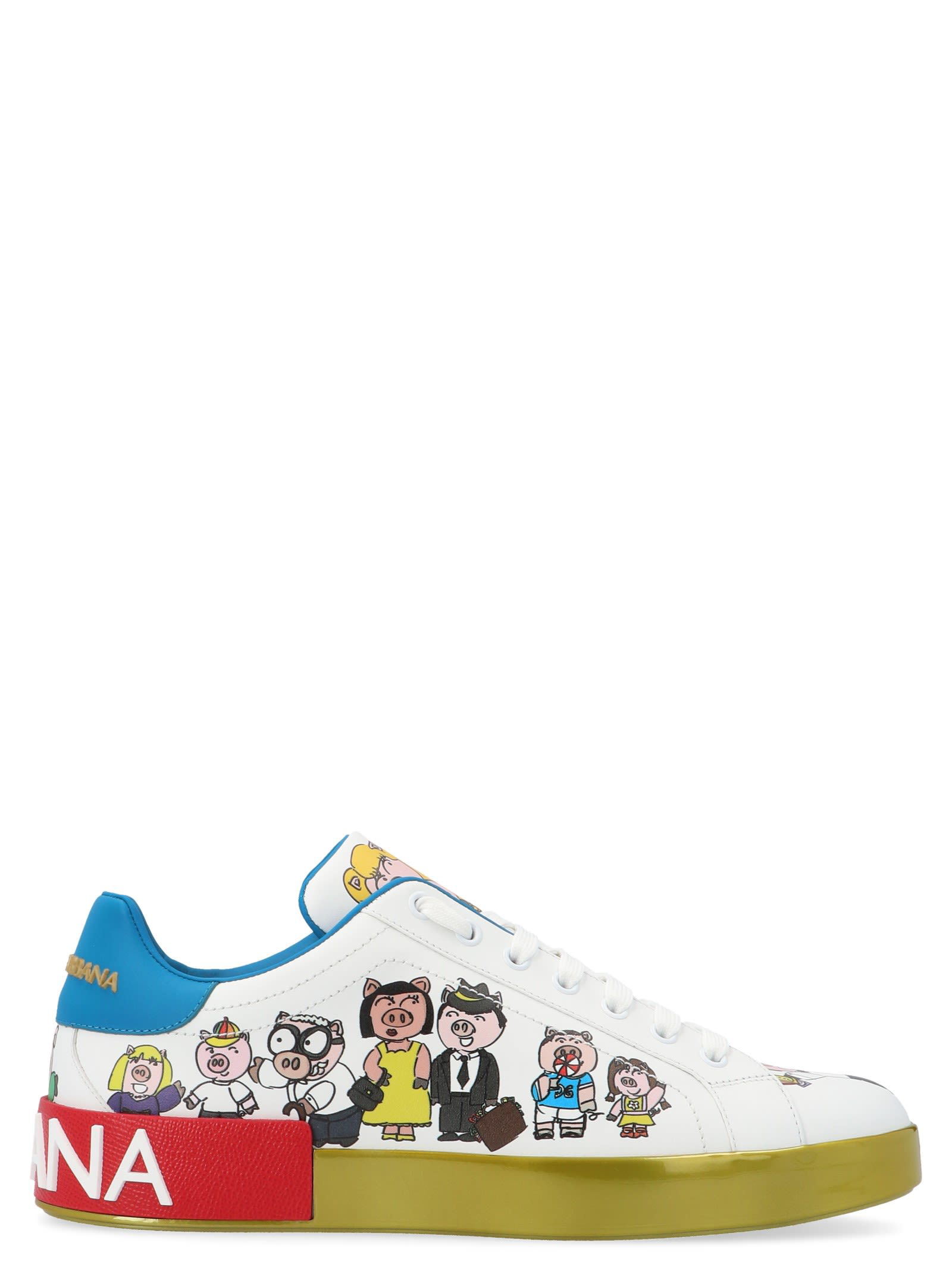 dolce gabbana pig sneakers