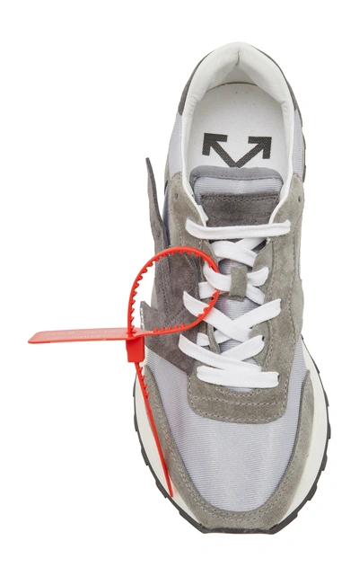 Shop Off-white Arrow Low-top Sneakers  In Grey