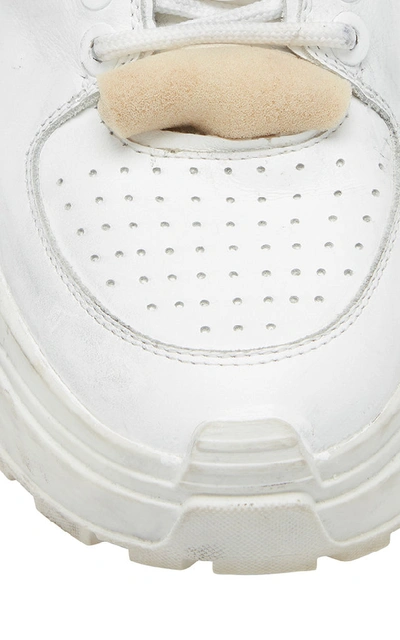 Shop Maison Margiela Artisanal Low-top Sneakers In White