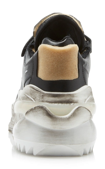 Shop Maison Margiela Artisanal Low-top Sneakers In Black