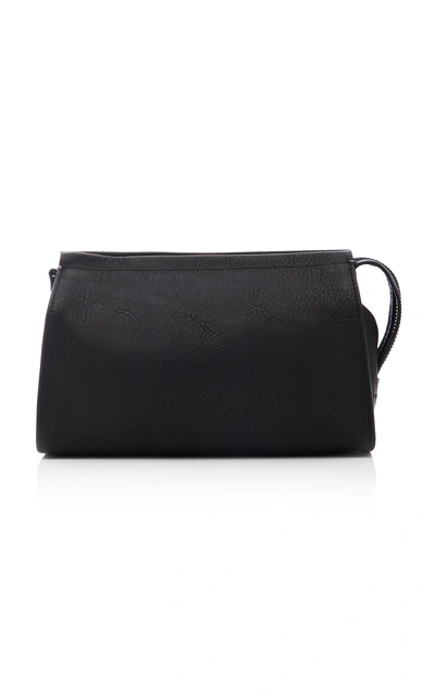 Shop Troubadour Sidekick Leather Dopp Kit In Black