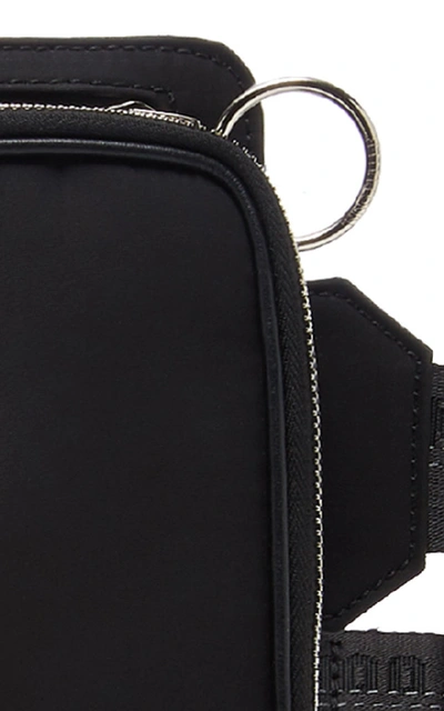 Shop Off-white Logo Shell Belt Bag In Black