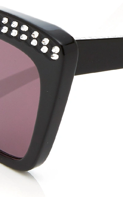 Shop Stella Mccartney Falabella Sunglasses In Black