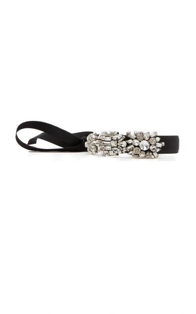 Shop Dice Kayek Side Embellished Headband In Black