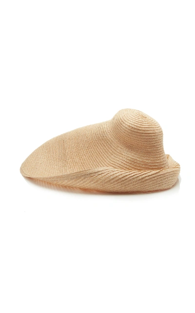 Shop Jacquemus Le Chapeau Souk Straw Hat  In Neutral