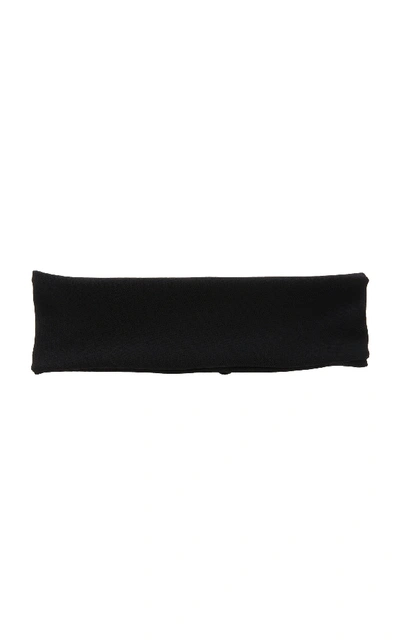 Shop Epona Valley Glemby Wired Wrap In Black