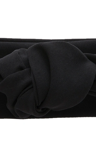 Shop Epona Valley Glemby Wired Wrap In Black