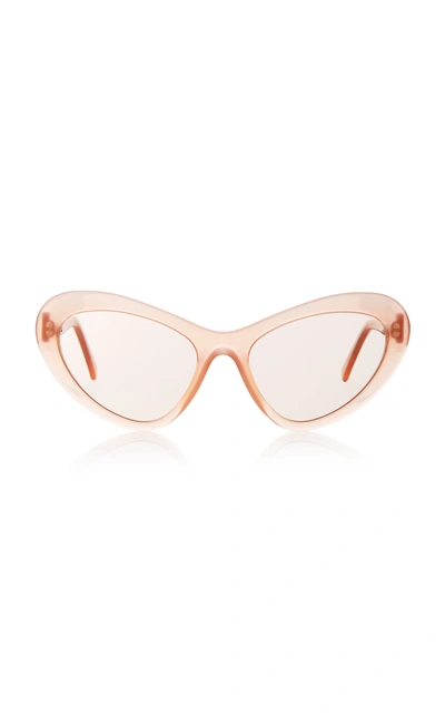 Shop Andy Wolf Blair Cat-eye Acetate Sunglasses In Pink
