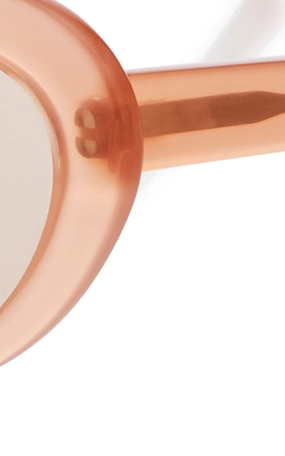 Shop Andy Wolf Blair Cat-eye Acetate Sunglasses In Pink