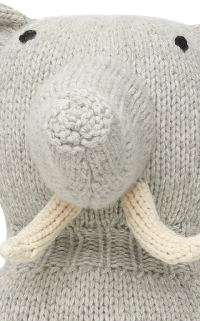 Shop Il Borgo Infant Pom-pom Hat And Elephant Cashmere Set In Neutral