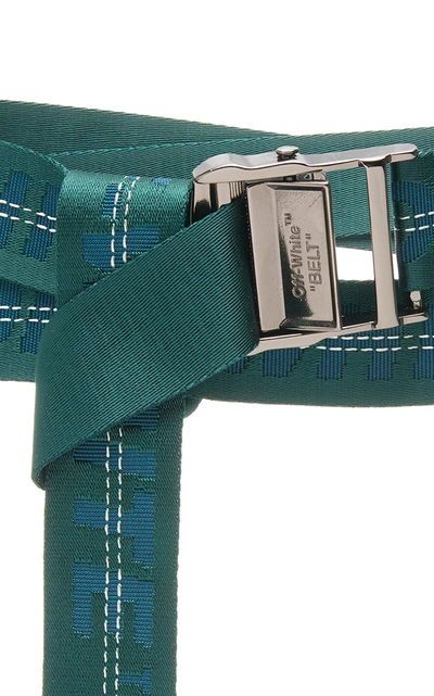 Shop Off-white Classic Industrial Belt In Green