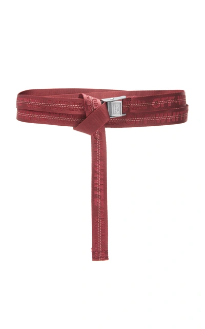 Shop Off-white Mini Industrial Belt In Red