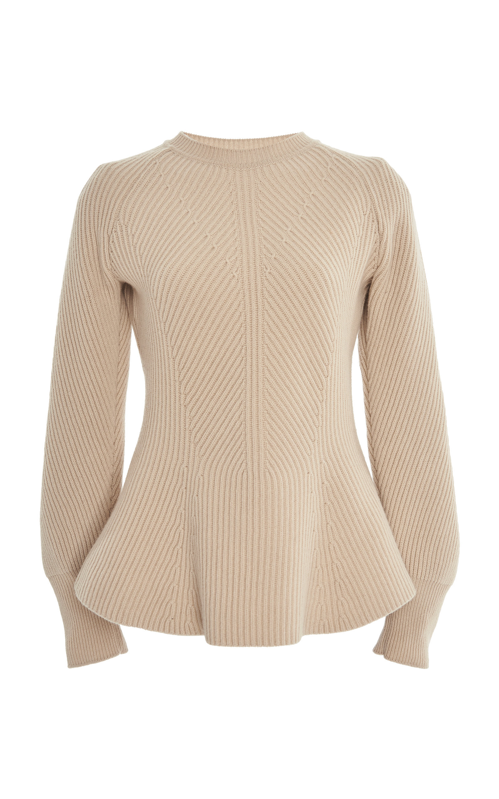 peplum knit