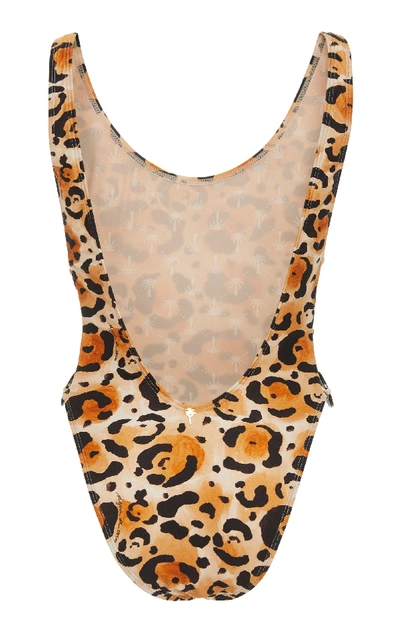 Shop Água De Coco Brazilian One Piece In Animal