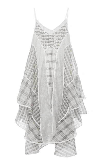 Shop Acler Roland Dress In Plaid