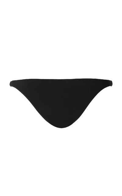 Shop Anemone Low-rise Bikini Bottoms In Black