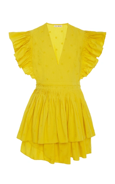 Shop Ulla Johnson Tessa Dress In Yellow