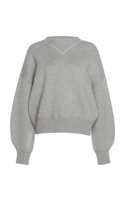 Shop Isabel Marant Étoile Karl Jersey Sweatshirt In Grey