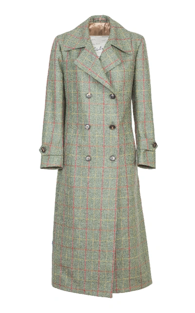 Shop Giuliva Heritage Collection The Christie Trench In Green