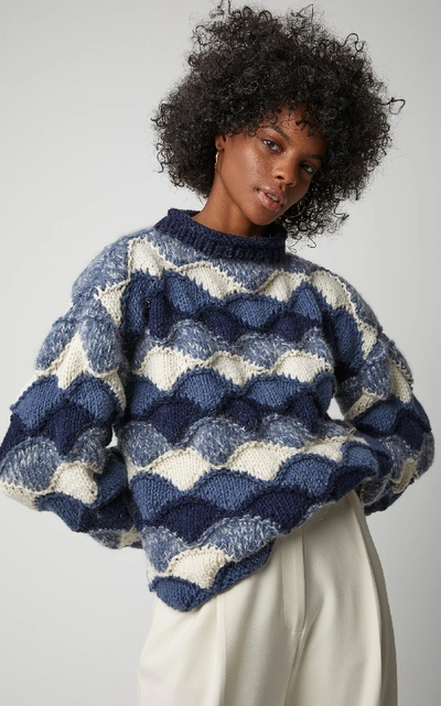 Shop Tuinch Exclusive Oversized Cashmere Sweater In Multi