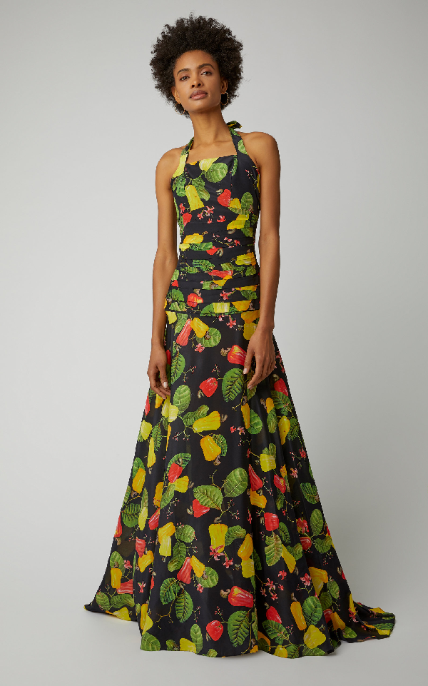 Isolda Zoe silk dress - Black