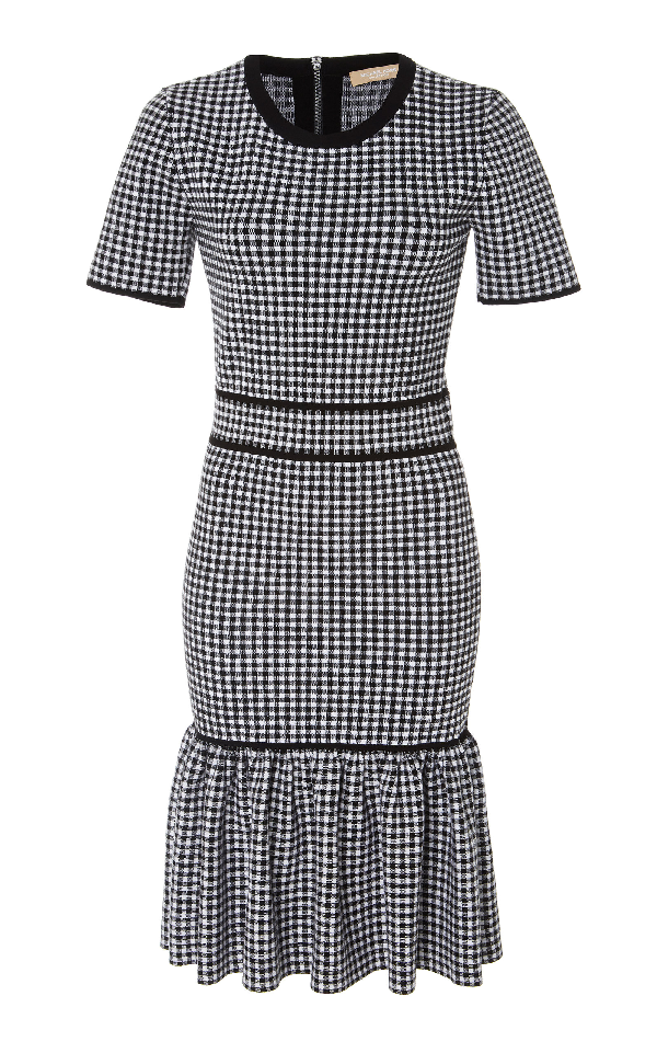 michael kors gingham dress