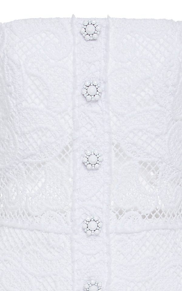 alexis lyssa tiered ruffle lace dress