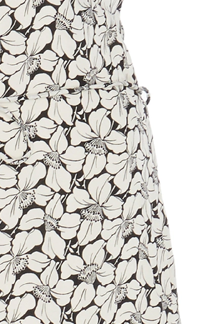 Shop Zimmermann Ruffle Printed Midi Dress In Floral