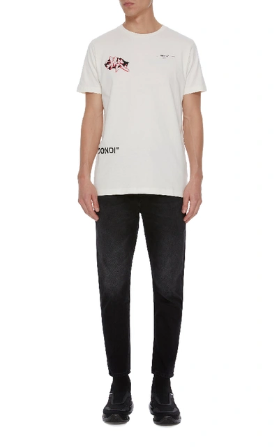 Shop Off-white Dondi Graphic Print Cotton T-shirt In White