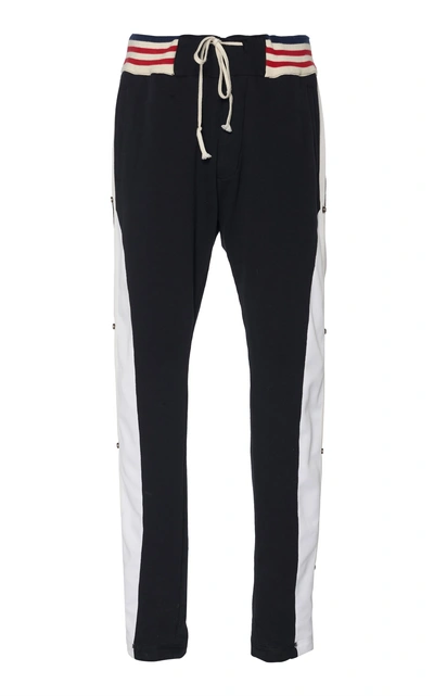 Shop Greg Lauren Borg Long Pant In Black