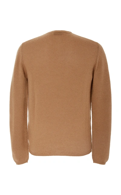 Shop Prada Cashmere Crewneck Sweater In Neutral