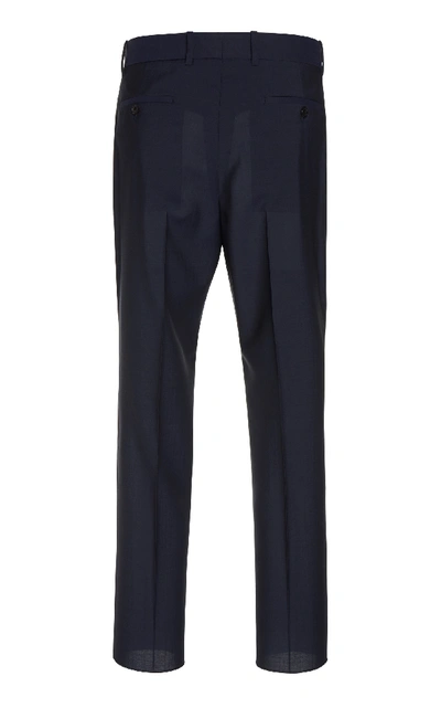 Shop Maison Margiela Single-breasted Wool-blend Suit In Navy
