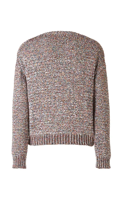 Shop Loewe Multicolored Knit Sweater