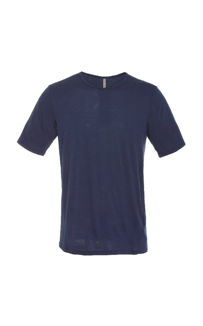 Shop Arc'teryx Frame Merino Wool Jersey T-shirt In Navy