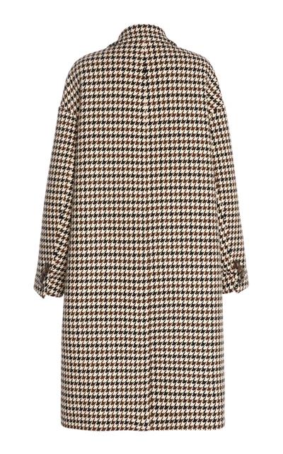 Shop Ami Alexandre Mattiussi Oversize Two Buttons Coat In Brown