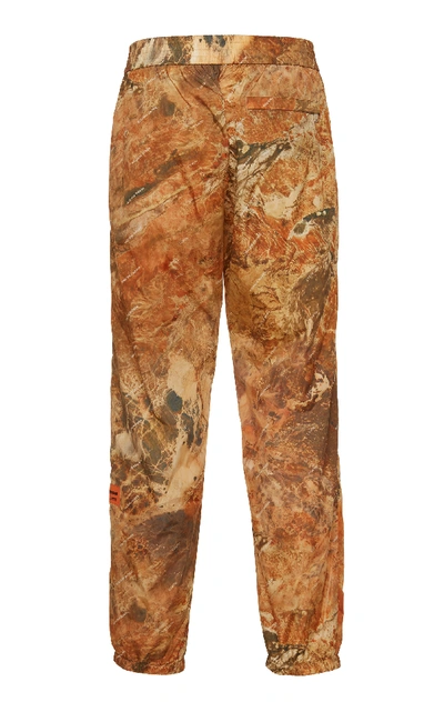 Shop Heron Preston Camouflage Shell Track Pants In Orange