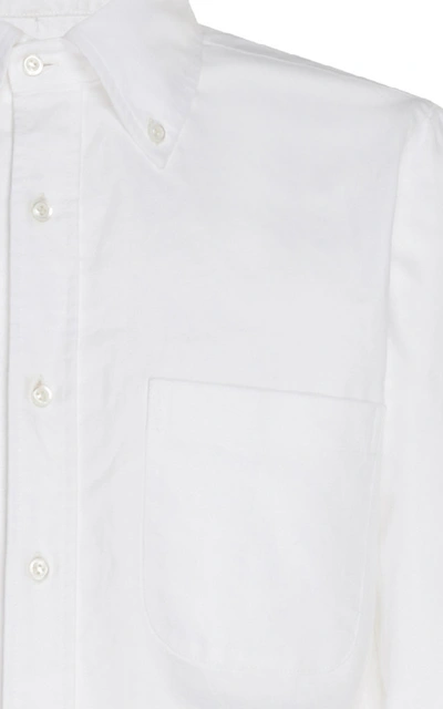 Shop Thom Browne Oxford Shirt In White
