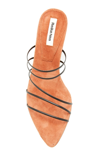 Shop Reike Nen String Sandals In Black