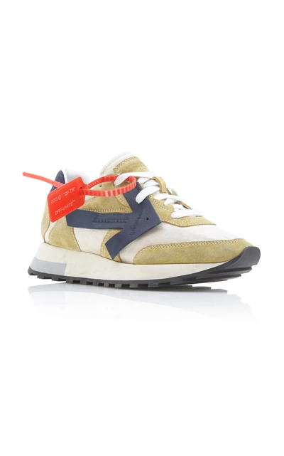 Shop Off-white Hg Runners In Yellow