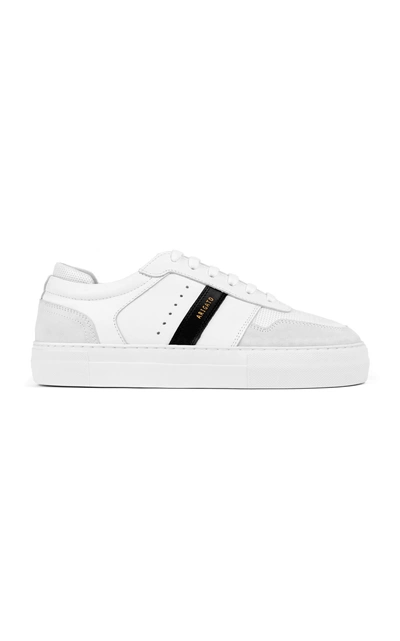 Shop Axel Arigato Leather Platform Sneakers  In White