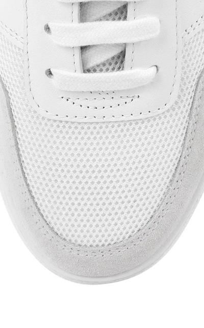 Shop Axel Arigato Leather Platform Sneakers  In White