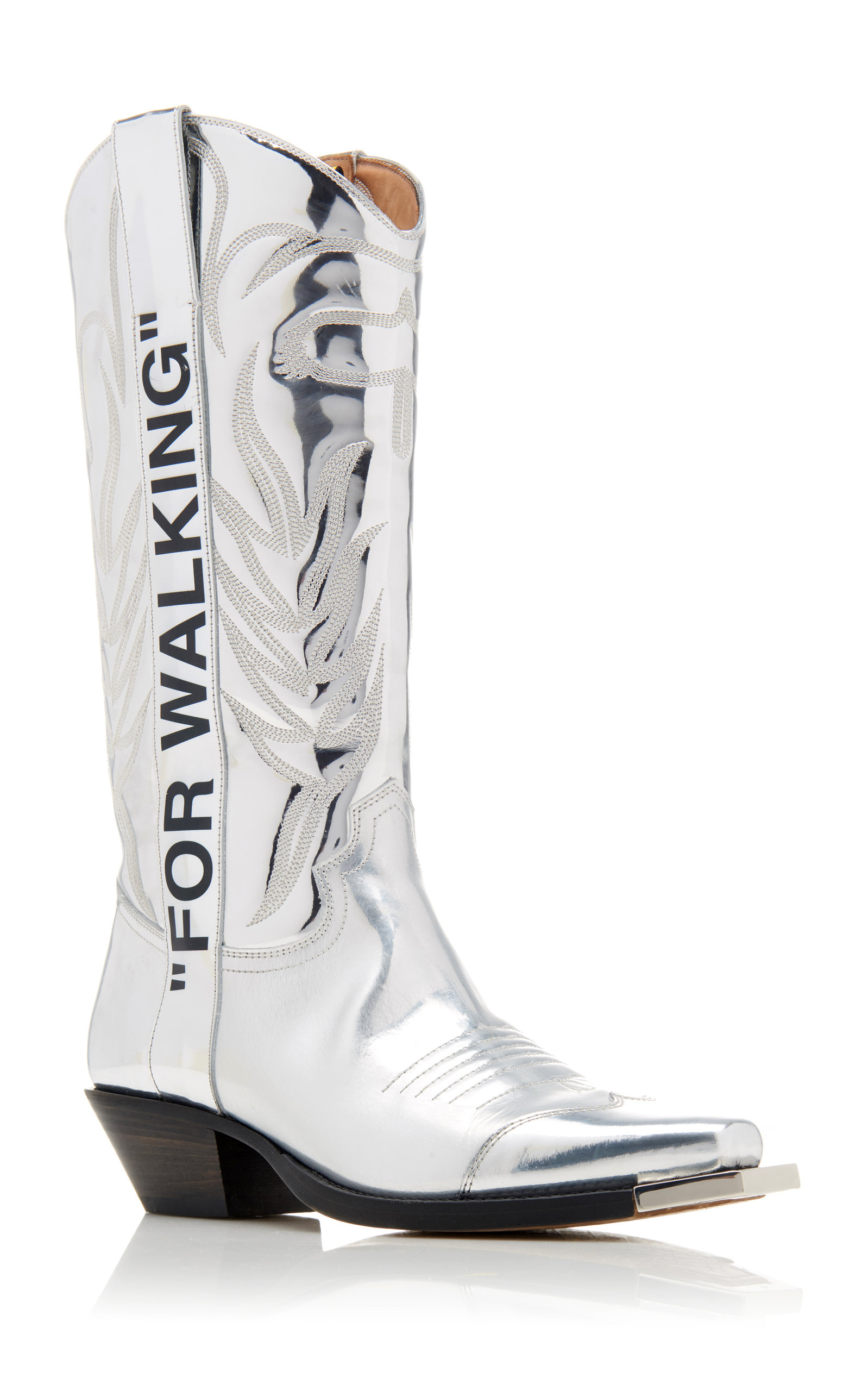off white cowgirl boots