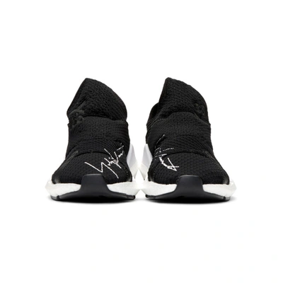 Shop Y-3 Black Reberu Sneakers In Blkwht
