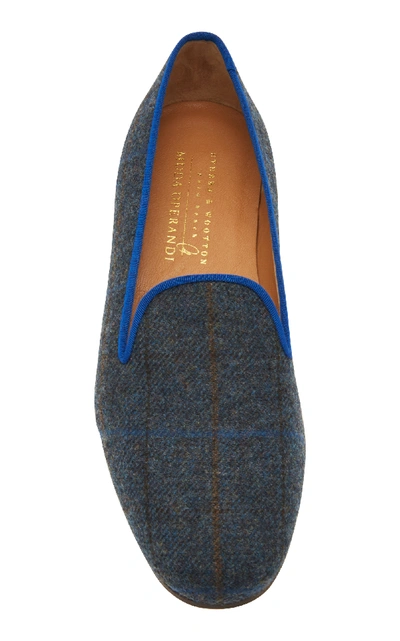 Shop Stubbs & Wootton Exclusive Plaid Tweed Slippers