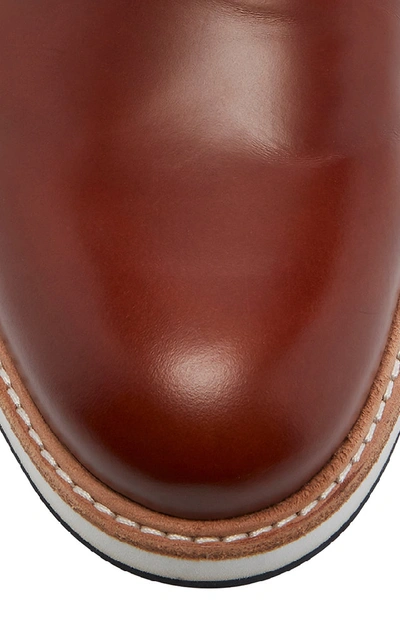 Shop Want Les Essentiels De La Vie Montoro Cognac Leather Derby Shoes In Brown