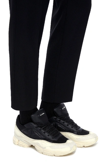 Shop Adidas Originals Rs Replicant Ozweego Sneakers In Black